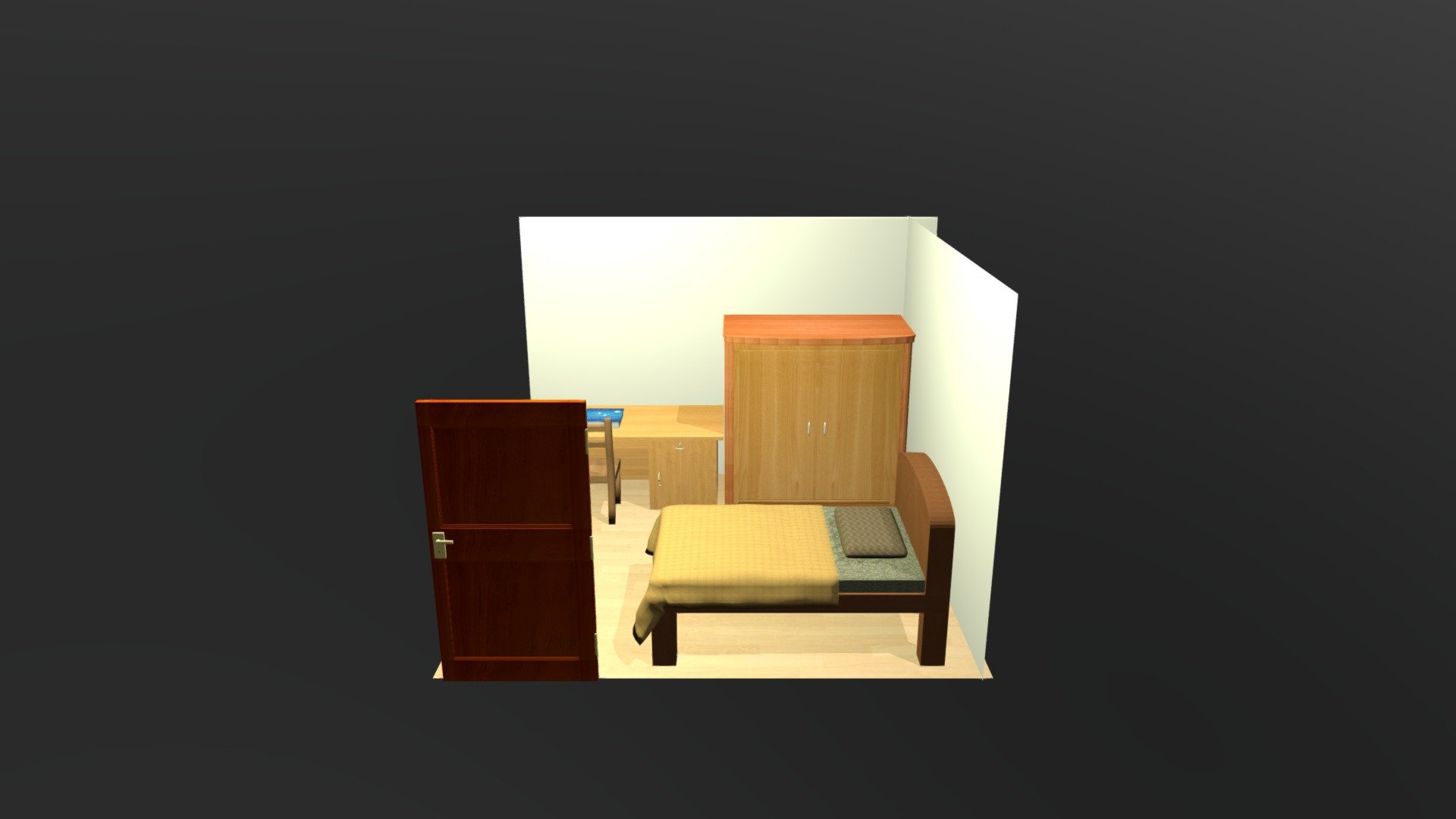 SimpleBedroom