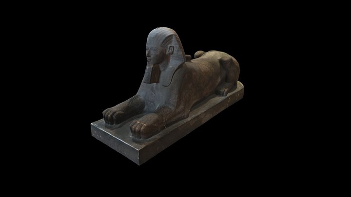 Sphinx Hatshepsut 3D Model