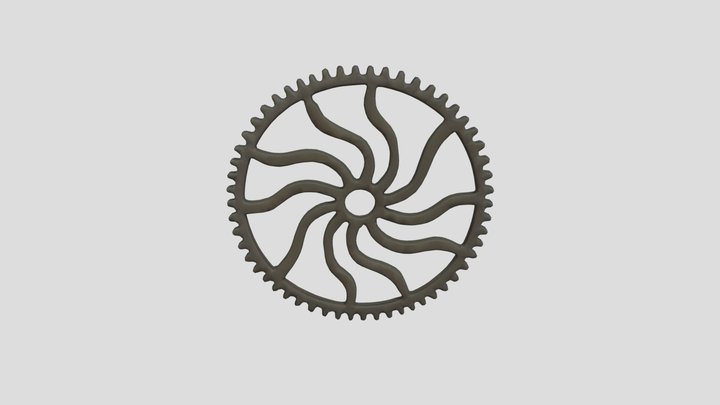 Gear Cog 3D Model