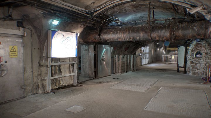 égouts hauts 3D Model