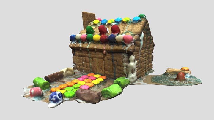Gingerbread House 5 3D Model