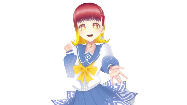 星雅きらり / Kirari Hoshimiya 3D Model