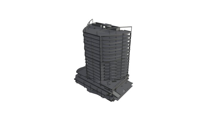 Edifício Atrium - Estrutural 3D Model