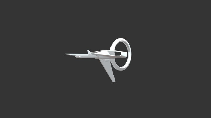 Spaceship 3D Model