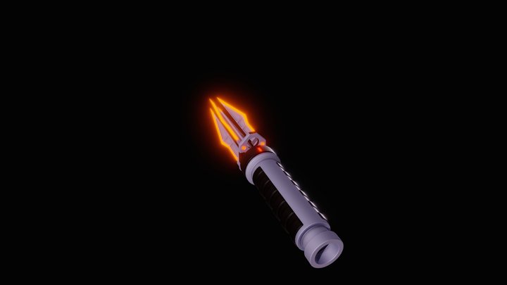 Scifi Knife - Concept 3D Model