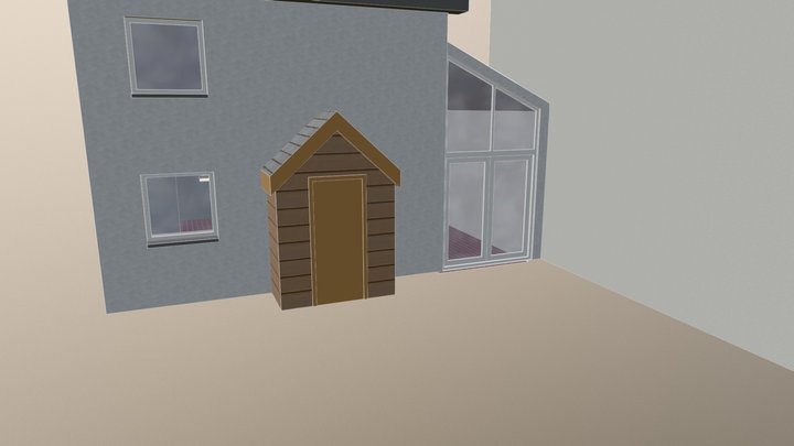 Poppy House 3D Model