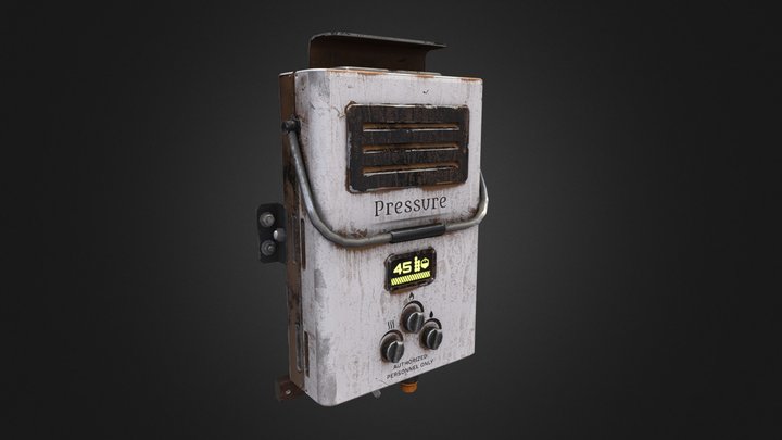 Water heater 3D Model