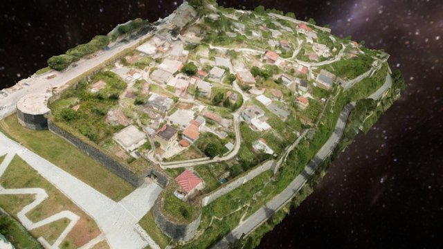 Tepelene Castle Albania 3D Model