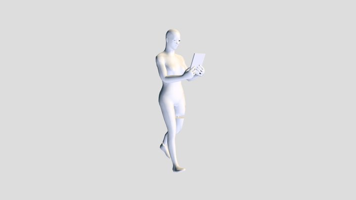 Uppgift 3: Walk Cycle 3D Model