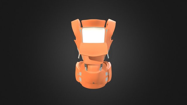 Baby Hip Seat_Classic Model 3D Model