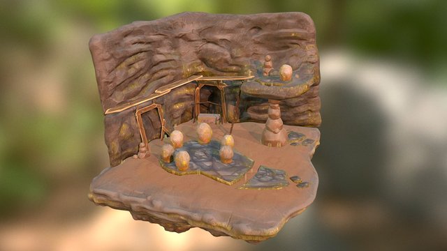 Mystic Village 3D Model