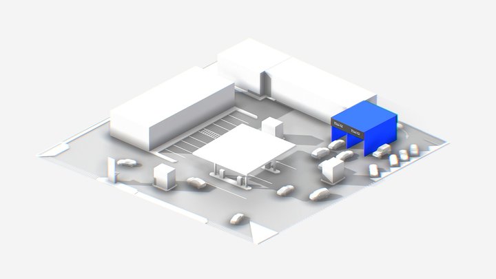 Station plan 3 3D Model