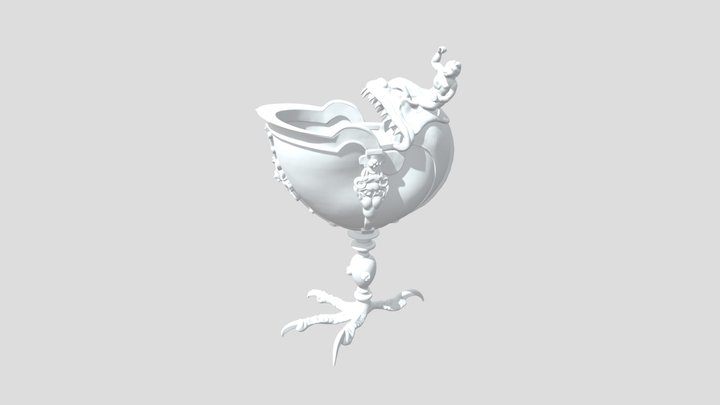 Nautilus Cup 3D Model