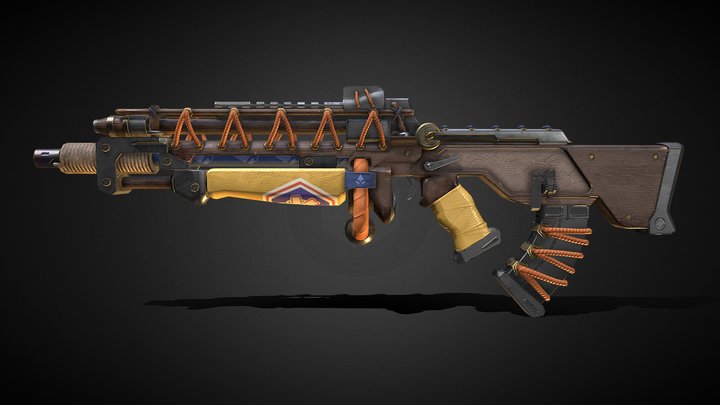 Apex Legends VK-47 Flatline Cord Cutter – Kostenloses 3D-Modell STL