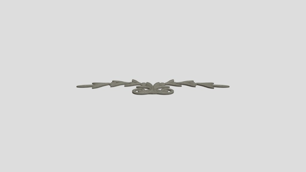 Concrete Ornament Wall Decor Panel