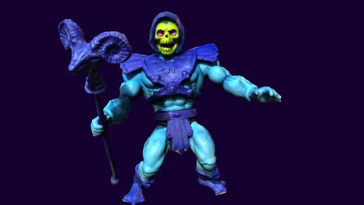 Skeletor perfect 3D Model