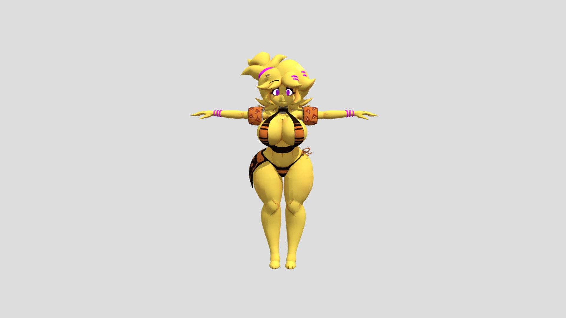 Chiku Bikini Download Free 3d Model By Dwall8611 [04921e0] Sketchfab