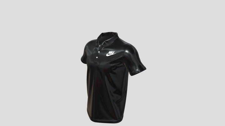 Polo Nike - T-shirt 3D Model