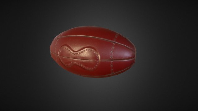 Football 3D Model