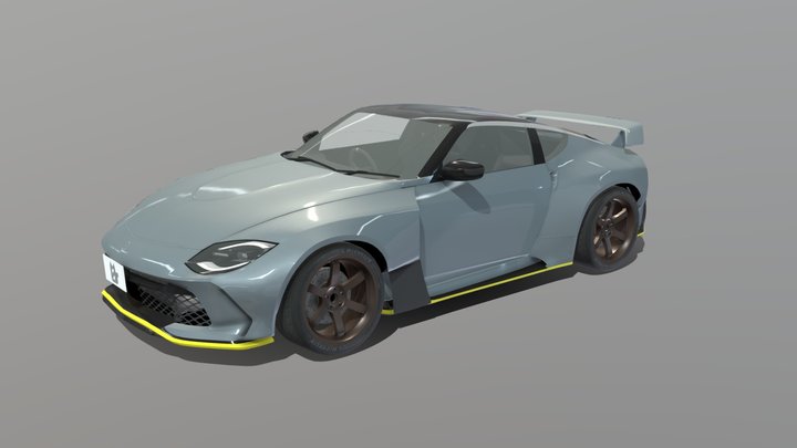 Nissan Fairlady Z(RZ34) Nismo Widebody 3D Model