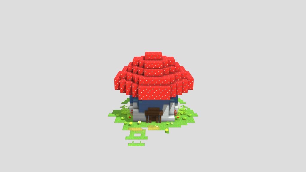 Crimson Mushroom Cottage