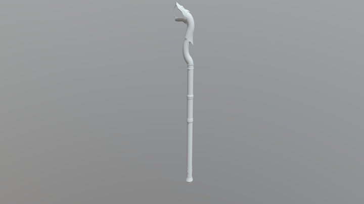 Staff 3D Model