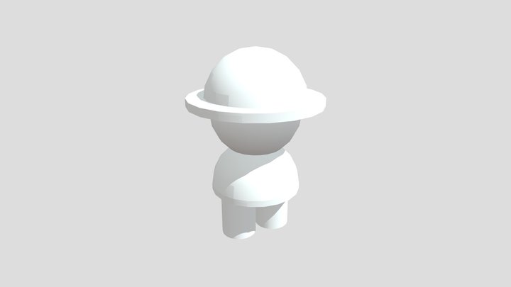 Mini Bambi (Colorless) 3D Model