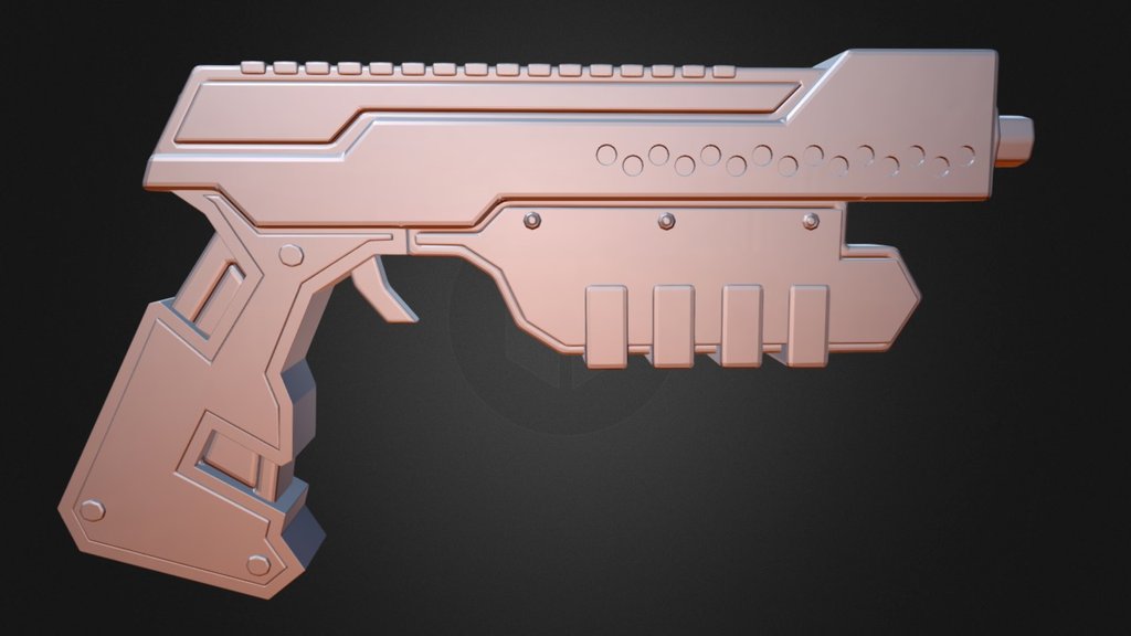 Sci-fi Gun 001