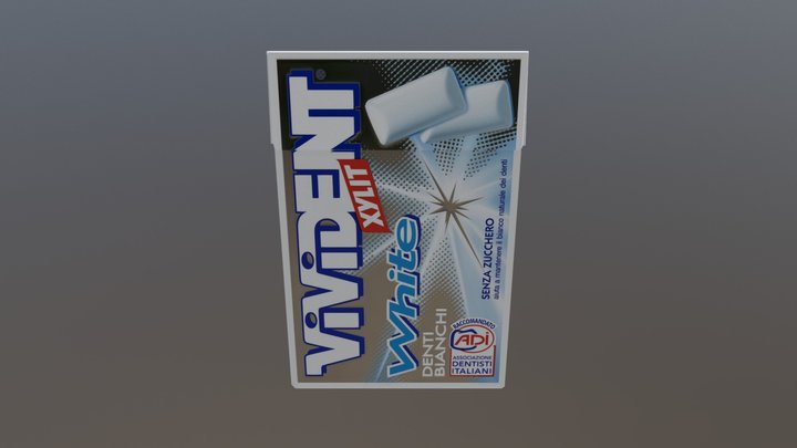 Vivident White 3D Model