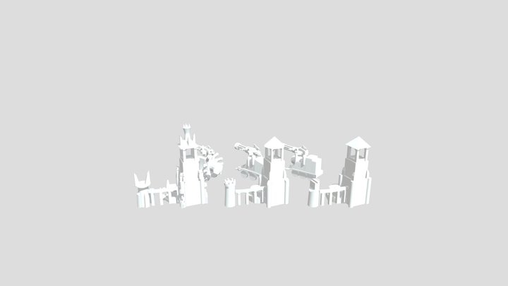 XYZ_SCHOOL_Silouetes_ Task 3D Model