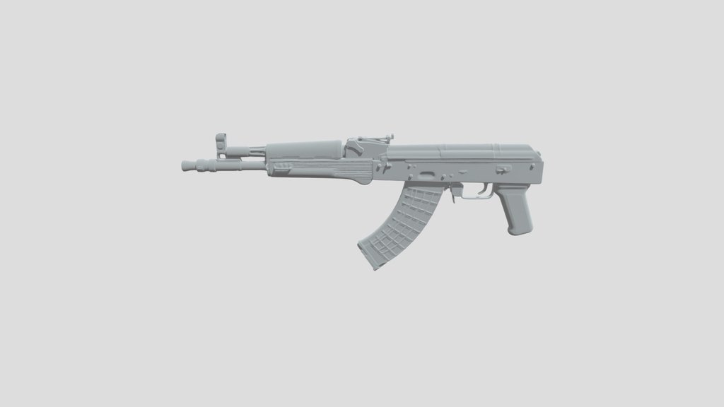 Sawd off AK (No Texture)