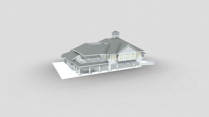 Beach House-220506 3D Model
