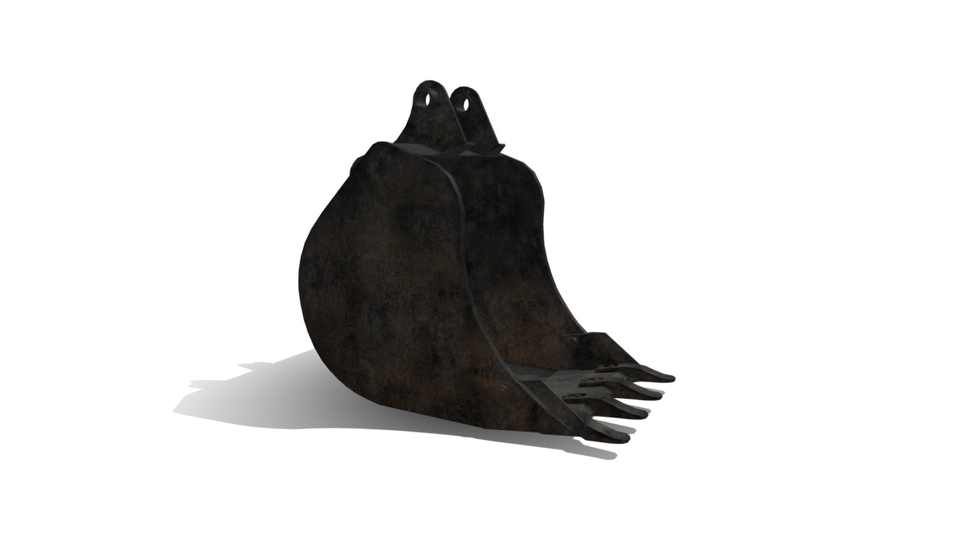 Ковш К06 экскаватора-погрузчика JCB — Sketchfab embed 3D viewer