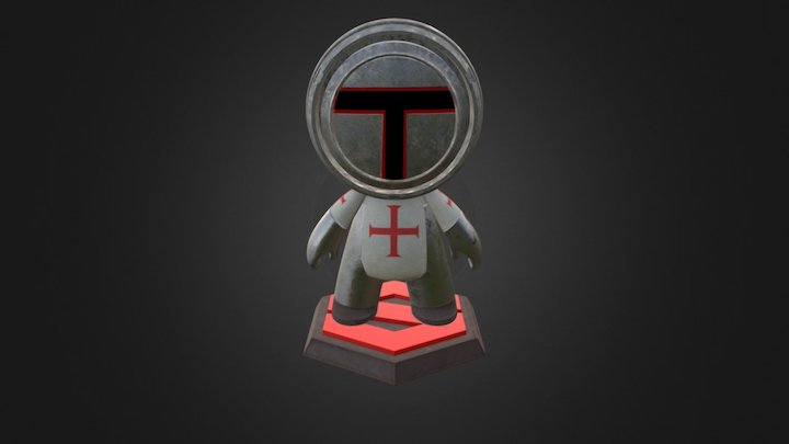 Brave Knight Osas 3D Model