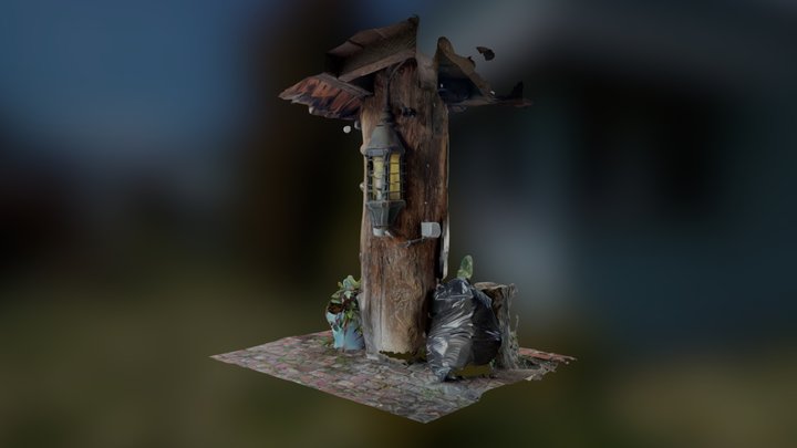 Storybook house 3D Model