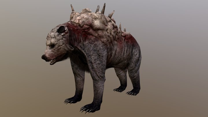 Bear Mutant 3D Model