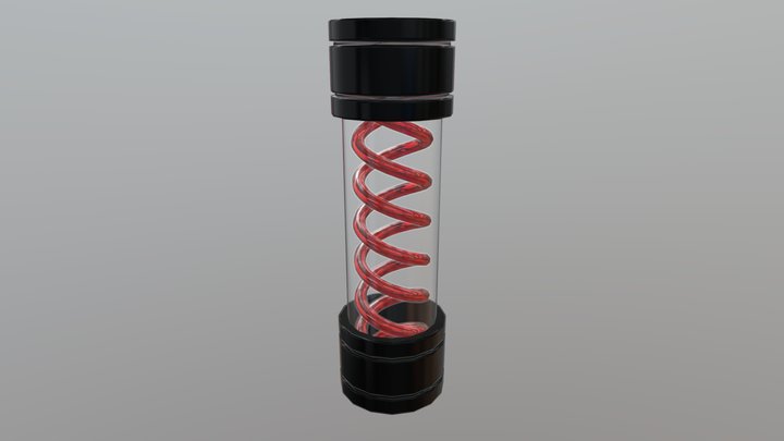 Tube virus 3D Model