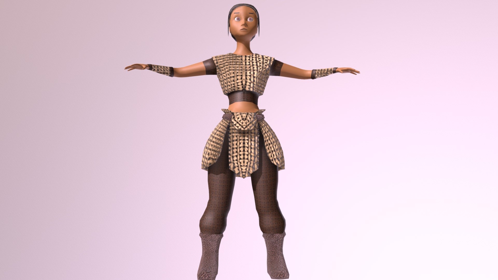 Personagem em progresso