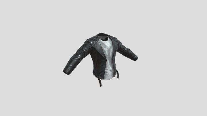 Leather-Jacket model 3D Model