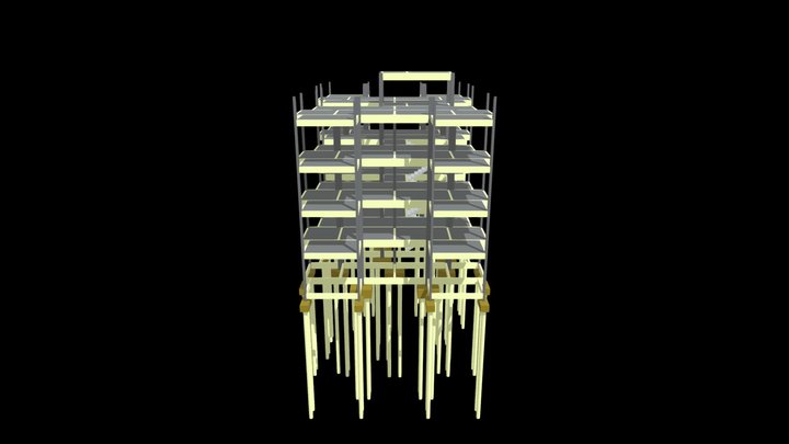 GE0002-2021 - Prédio Residencial Multifamiliar 3D Model
