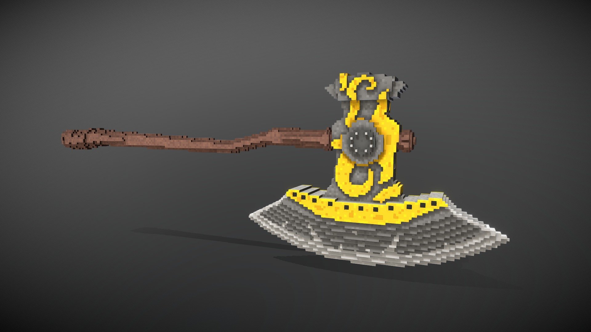 Viking Axe Voxel
