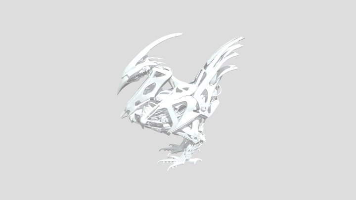Rooster 3D Asset