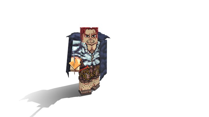 Shanks from One Piece 3D Model