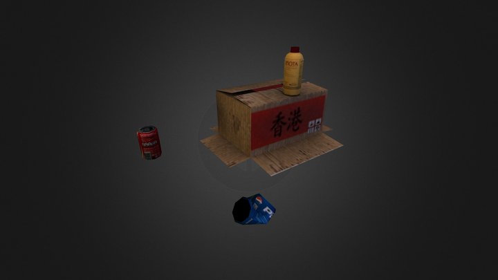 Resturant Sign 3D Model
