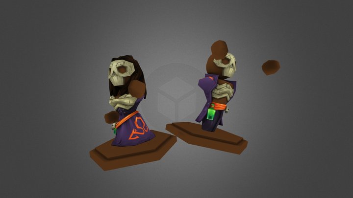 Necromancers 3D Model