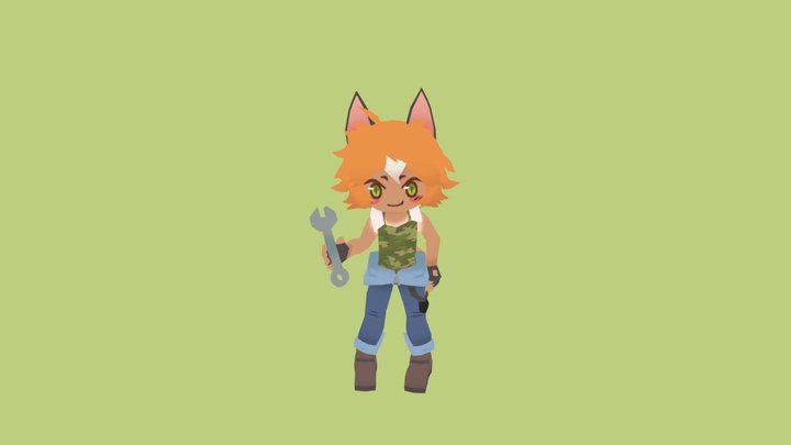 Vulp (Commission for Russypt) 3D Model