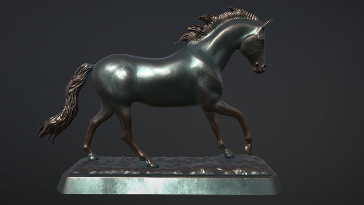 Horse 3D Model