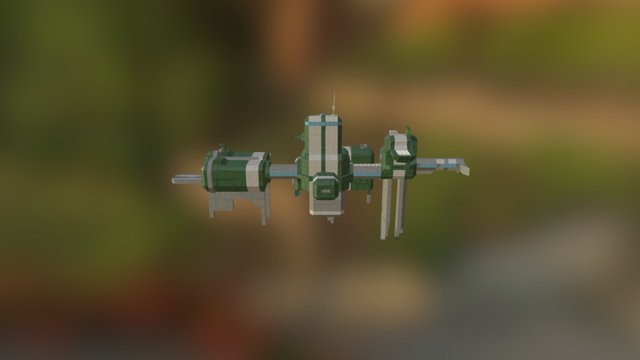 Space Engineers Quickstart space station *old 3D Model
