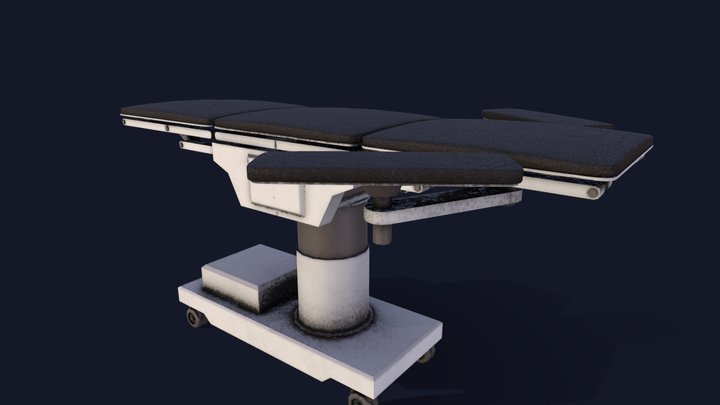 GTAV CUSTOM PROP - Medical Table 3D Model