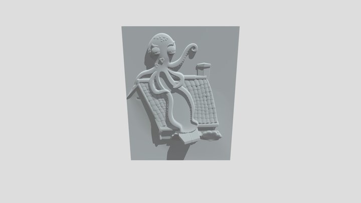 Álbum ilustrado: Personaje y escena – Gratis 3D-model STL